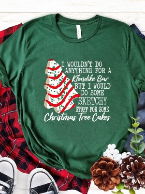 Christmas Tree Cake Shirt Cake Christmas Shirt Christmas Crewneck Christmas Gifts Xmas Cake Shirt Klondike Bar Shirt Xmas Sweater Unique revetee 4