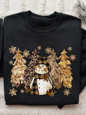 Christmas Sweatshirt Christmas Sweater Christmas Crewneck Christmas Tree Sweatshirt Holiday Sweaters For Women Winter Sweatshirt Unique revetee 4