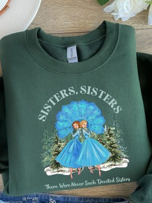 White Movie Christmas Sweatshirt White Christmas Movie 1954 Shirt Haynes Sisters Christmas Song Shirt Christmas Gift Christmas Sweater Unique revetee 3