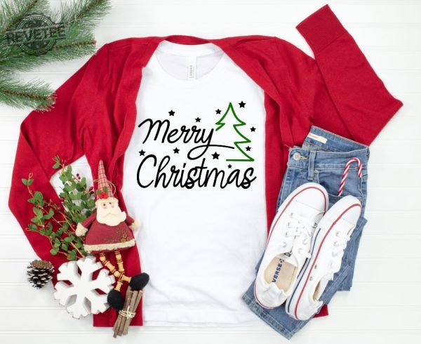 Merry Christmas Shirt Merry Christmas T Shirt Christmas Family Shirt Christmas Matching Shirt Holiday Shirt Christmas Gift Shirt Unique revetee 1