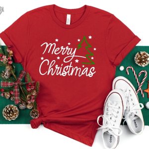 Merry Christmas Shirt Merry Christmas T Shirt Christmas Family Shirt Christmas Matching Shirt Holiday Shirt Christmas Gift Shirt Unique revetee 2