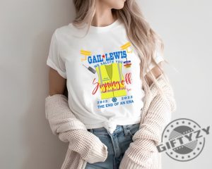 Retro Gail Lewis We Salute You The End Of An Era Sweatshirt Funny Gail Lewis Tshirt Thank You For Your Service Hometown Hero Hoodie Colors Shirt giftyzy 4