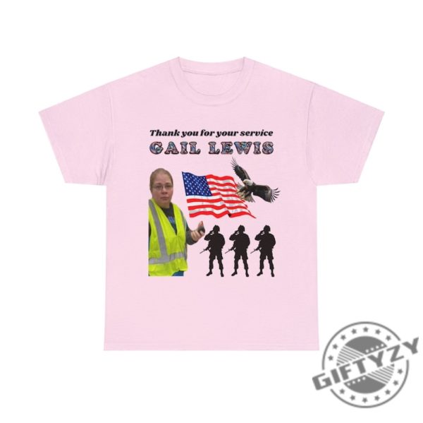 Gail Lewis Meme Shirt Funny Gail Lewis Shirt Tiktok Thank You For Your Service Hometown Hero giftyzy 6