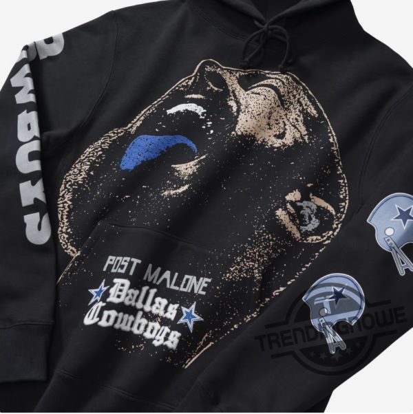 Retro Post Malone Dallas Cowboys Shirt Post Malone Dallas Cowboys Hoodie trendingnowe.com 3