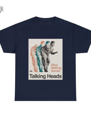 Talking Heads T Shirt Talking Heads Shirt Rock Band Music Poster Shirt 80S Shirt Birthday Gift Music Gifts Unisex Unique revetee 4