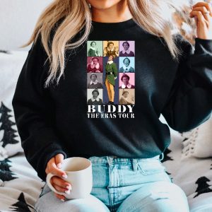 Buddy The Era Tour Sweatshirt Christmas Elf Sweater Ts Era Tour Elf Shirt Christmas Crewneck Xmas Tee Christmas Gift Elf Concert Shirt Unique revetee 3