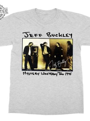 Jeff Buckley Mystery White Boy Tour 1995 Music Tour Unisex T Shirt Jeff Buckley Concert Graphic Shirt Anniversary Gift For Fans Unique revetee 2