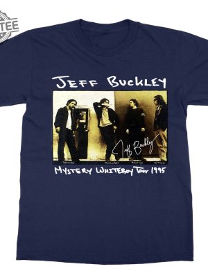 Jeff Buckley Mystery White Boy Tour 1995 Music Tour Unisex T Shirt Jeff Buckley Concert Graphic Shirt Anniversary Gift For Fans Unique revetee 3