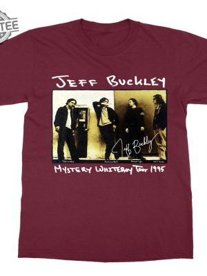 Jeff Buckley Mystery White Boy Tour 1995 Music Tour Unisex T Shirt Jeff Buckley Concert Graphic Shirt Anniversary Gift For Fans Unique revetee 4