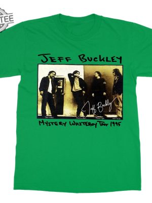 Jeff Buckley Mystery White Boy Tour 1995 Music Tour Unisex T Shirt Jeff Buckley Concert Graphic Shirt Anniversary Gift For Fans Unique revetee 6