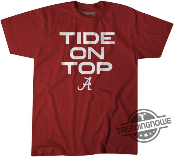 Alabama Sec Championship Shirt Tide on Top Shirt 2023 Sec Championship Shirt Sec Championship Shirt trendingnowe.com 1