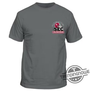 Alabama Sec Championship Shirt Alabama Crimson Tide 2023 SEC Football Conference Champions Schedule Shirt trendingnowe.com 2