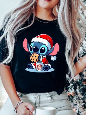 Stitch Christmas Shirt Disney Christmas Shirt Stitch Shirt Disney Shirt Christmas Shirt Disney Matching Shirts Christmas Mickey Shirts Unique revetee 3