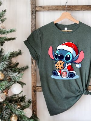 Stitch Christmas Shirt Disney Christmas Shirt Stitch Shirt Disney Shirt Christmas Shirt Disney Matching Shirts Christmas Mickey Shirts Unique revetee 4