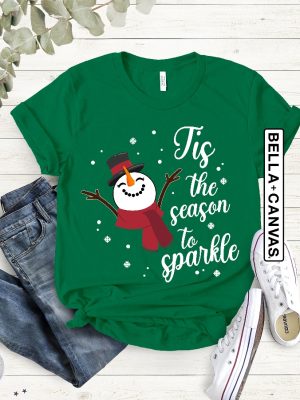 Snowman Christmas Shirt Christmas Shirts For Women Christmas Shirt Let It Snow Shirt Snowman Shirt Winter Shirt Womens Holiday Shirt Unique revetee 2