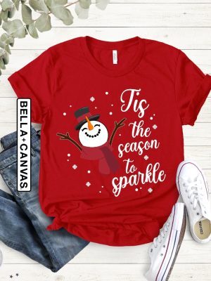 Snowman Christmas Shirt Christmas Shirts For Women Christmas Shirt Let It Snow Shirt Snowman Shirt Winter Shirt Womens Holiday Shirt Unique revetee 3