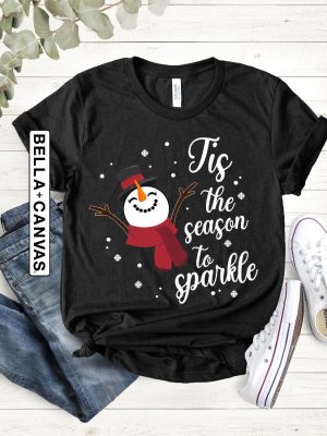 Snowman Christmas Shirt Christmas Shirts For Women Christmas Shirt Let It Snow Shirt Snowman Shirt Winter Shirt Womens Holiday Shirt Unique revetee 4