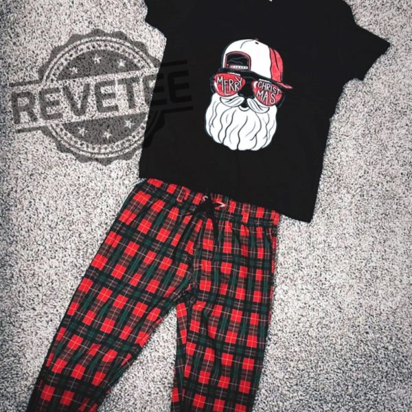 Cool Santa Shirt Christmas Gifts For Toddlers Kids Boys Santa Dad Shirt Men Merry Christmas Shirt Christmas Glasses Family Matching Outfit Unique revetee 1