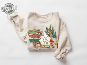 Vintage Merry Grinchmas Sweatshirt The Grinch Chrismas Shirt Xmas Holiday Funny Christmas Movie Grinch Family Sweatshirt Unique revetee 1