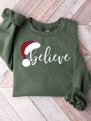 Believe Christmas Shirt Christmas Believe Shirt Christmas Party Shirt Christmas T Shirt Christmas Family Shirt Believe Shirt Unique revetee 3