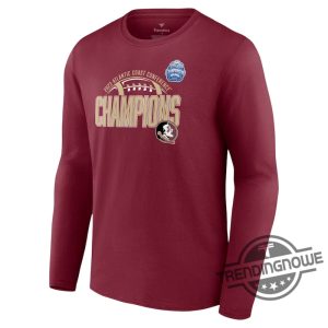 Fsu Acc Championship Shirt Florida State Seminoles Fanatics Branded 2023 ACC Football Conference Champions Shirt trendingnowe.com 3