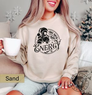 Big Nick Energy Retro Christmas Shirt Christmas Santa Tshirt Holiday Christmas Hoodie Ugly Christmas Sweater Xmas Gift giftyzy 2