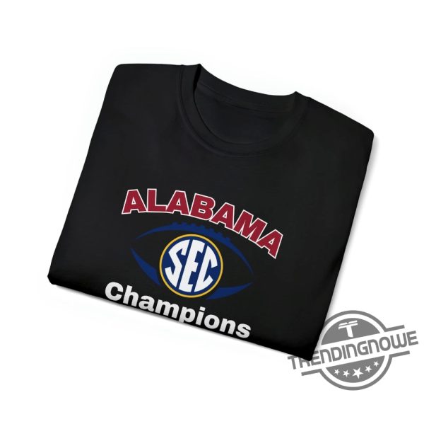 Alabama Sec Championship Shirt SEC 12 2023 Football Champion Tee