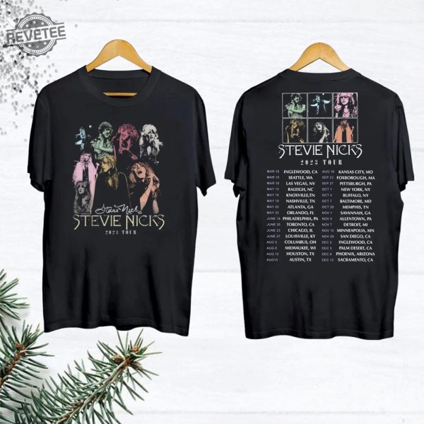 Stevie Nicks 2023 Tour Merch 2023 Stevie Nicks Live In Concert T Shirt Vintage Stevie Nicks Shirt Fan Gifts Stevie Nicks Concert Shirt Unique revetee 1