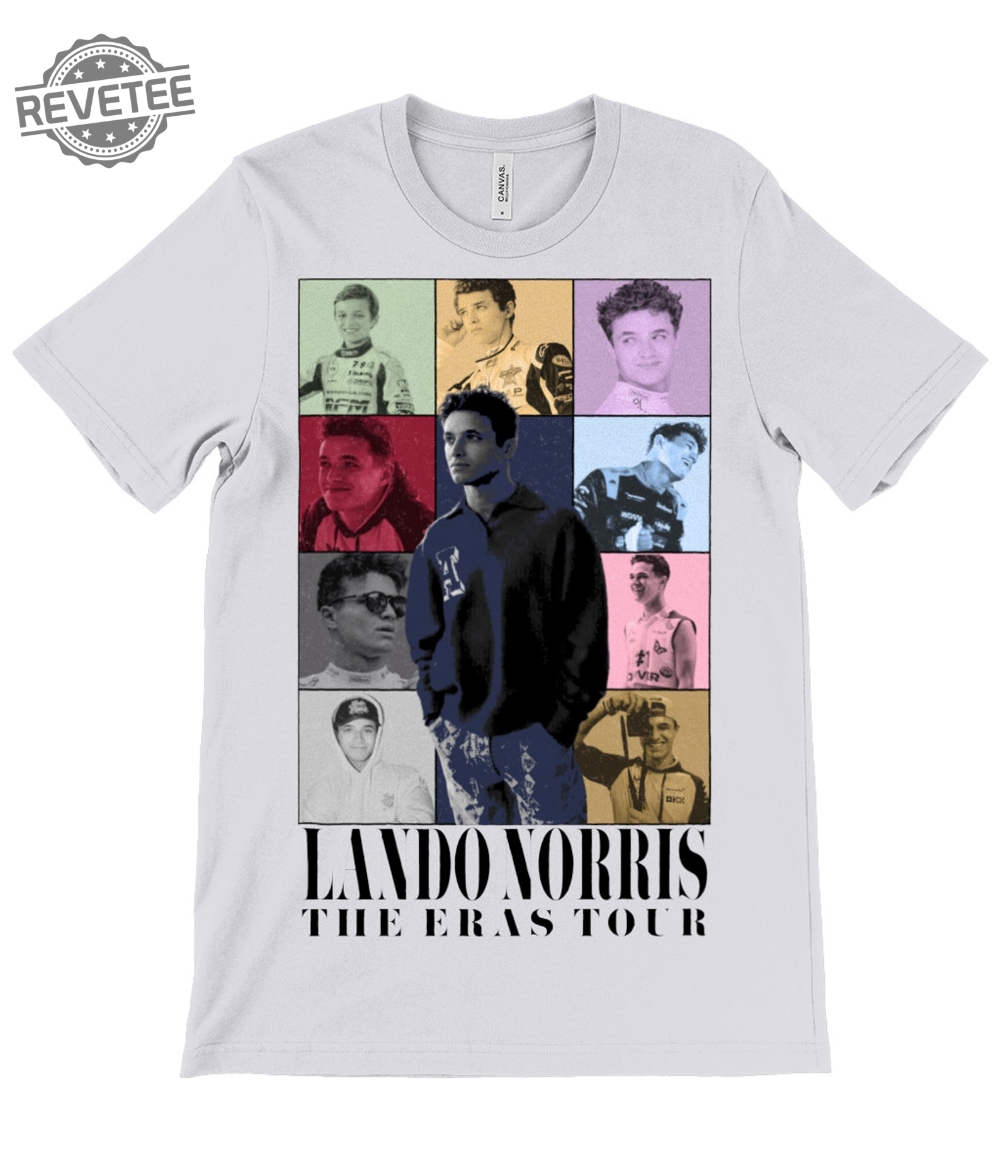 Lando Norris Eras Tour Inspired T Shirt Unique