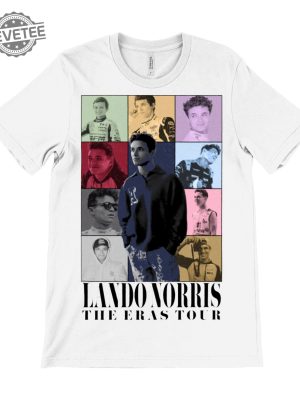 Lando Norris Eras Tour Inspired T Shirt Unique revetee 2