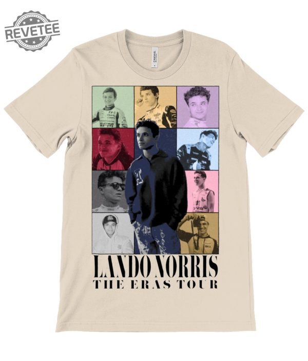 Lando Norris Eras Tour Inspired T Shirt Unique revetee 3