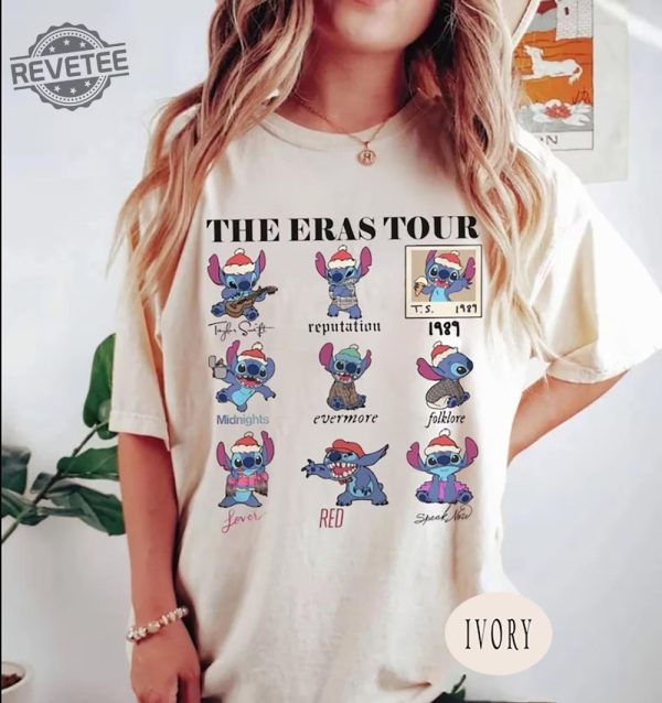 Stitch The Eras Tour Shirt Stitch Shirt Stitch Shirt Stitch Version Shirt Disney Shirt Disney Long Sleeve Unique revetee 1