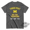 Michigan Big Ten Championship Shirt Michigan Football 2023 Big Ten Champions T Shirt University of Michigan Champions T Shirt trendingnowe.com 2