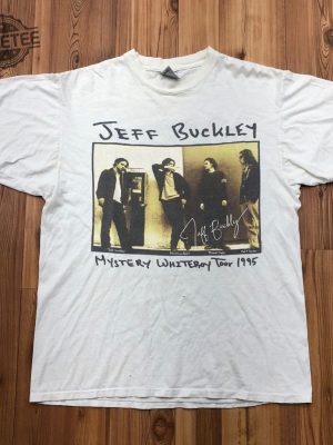 Jeff Buckley Mystery White Boy Tour 1995 Music Tour Unisex T Shirt Jeff Buckley Concert Graphic Shirt Anniversary Gift For Fans Unique revetee 2 1