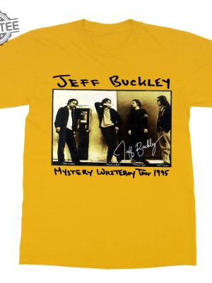 Jeff Buckley Mystery White Boy Tour 1995 Music Tour Unisex T Shirt Jeff Buckley Concert Graphic Shirt Anniversary Gift For Fans Unique revetee 3 1