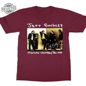 Jeff Buckley Mystery White Boy Tour 1995 Music Tour Unisex T Shirt Jeff Buckley Concert Graphic Shirt Anniversary Gift For Fans Unique revetee 6 1