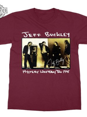 Jeff Buckley Mystery White Boy Tour 1995 Music Tour Unisex T Shirt Jeff Buckley Concert Graphic Shirt Anniversary Gift For Fans Unique revetee 6 1