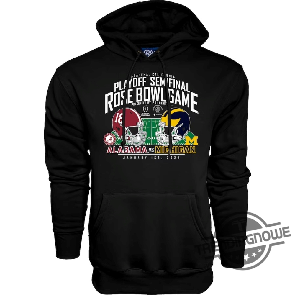 Michigan Rose Bowl Shirt 2024 Rose Bowl Tshirt Michigan Wolverines Vs Alabama Crimson Tide Shirt 9 Michigan Rose Bowl Shirt 2024 Rose Bowl T-Shirt Michigan Wolverines Vs Alabama Crimson Tide Shirt