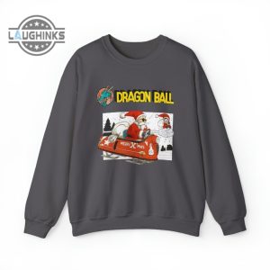 dragon ball z sweatshirt tshirt hoodie vintage dragon ball christmas version crewneck shirts master roshi son goku merry xmas gift laughinks 5