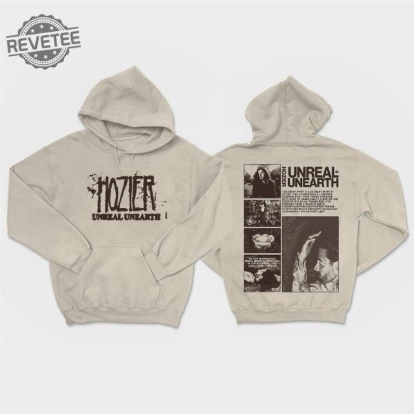 Hozier Unreal Unearth List 2023 Shirt Hozier Music Shirt No Grave Can Hold My Body Down Hozier In A Week Shirt Hozier Unisex Gift Hoodie Unique revetee 1