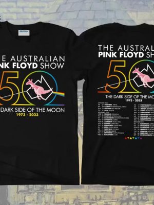 The Australian Pink Floyd Show 2023 Tour T Shirt Sweatshirt Pink Floyd Concert Shirt Australian Pink Floyd Gift 2023 Concert Shirt Unique revetee 2