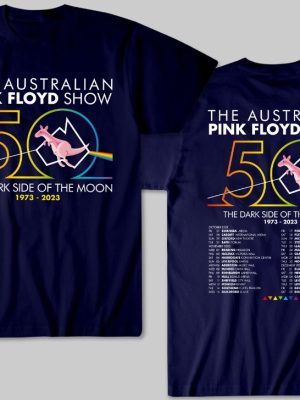 The Australian Pink Floyd Show 2023 Tour T Shirt Sweatshirt Pink Floyd Concert Shirt Australian Pink Floyd Gift 2023 Concert Shirt Unique revetee 3