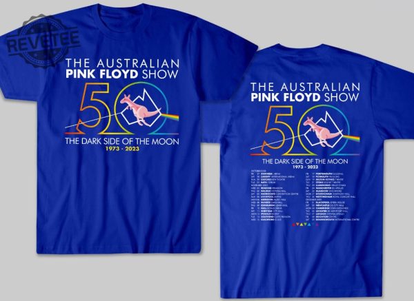 The Australian Pink Floyd Show 2023 Tour T Shirt Sweatshirt Pink Floyd Concert Shirt Australian Pink Floyd Gift 2023 Concert Shirt Unique revetee 4