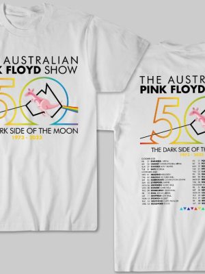 The Australian Pink Floyd Show 2023 Tour T Shirt Sweatshirt Pink Floyd Concert Shirt Australian Pink Floyd Gift 2023 Concert Shirt Unique revetee 5