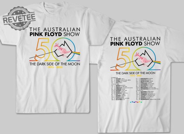 The Australian Pink Floyd Show 2023 Tour T Shirt Sweatshirt Pink Floyd Concert Shirt Australian Pink Floyd Gift 2023 Concert Shirt Unique revetee 5