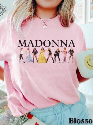 Madonna The Celebration Tour 2023 Shirt Madonna Shirts The Celebration Tour Tees Madonna Queen Of Pop Tee Music Shirt Madonna Merch Unique revetee 3