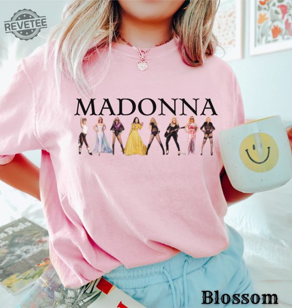 Madonna The Celebration Tour 2023 Shirt Madonna Shirts The Celebration Tour Tees Madonna Queen Of Pop Tee Music Shirt Madonna Merch Unique revetee 3