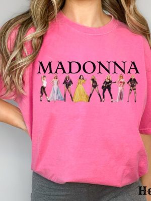 Madonna The Celebration Tour 2023 Shirt Madonna Shirts The Celebration Tour Tees Madonna Queen Of Pop Tee Music Shirt Madonna Merch Unique revetee 4