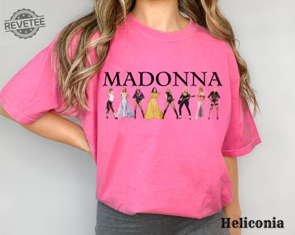 Madonna The Celebration Tour 2023 Shirt Madonna Shirts The Celebration Tour Tees Madonna Queen Of Pop Tee Music Shirt Madonna Merch Unique revetee 4