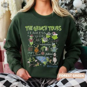 The Grinch Eras Tour Sweatshirt Christmas The Eras Tour Shirt Christmas Ts Shirt Grinch Christmas Sweatshirt Eras Tour Merch Shirt Unique revetee 3